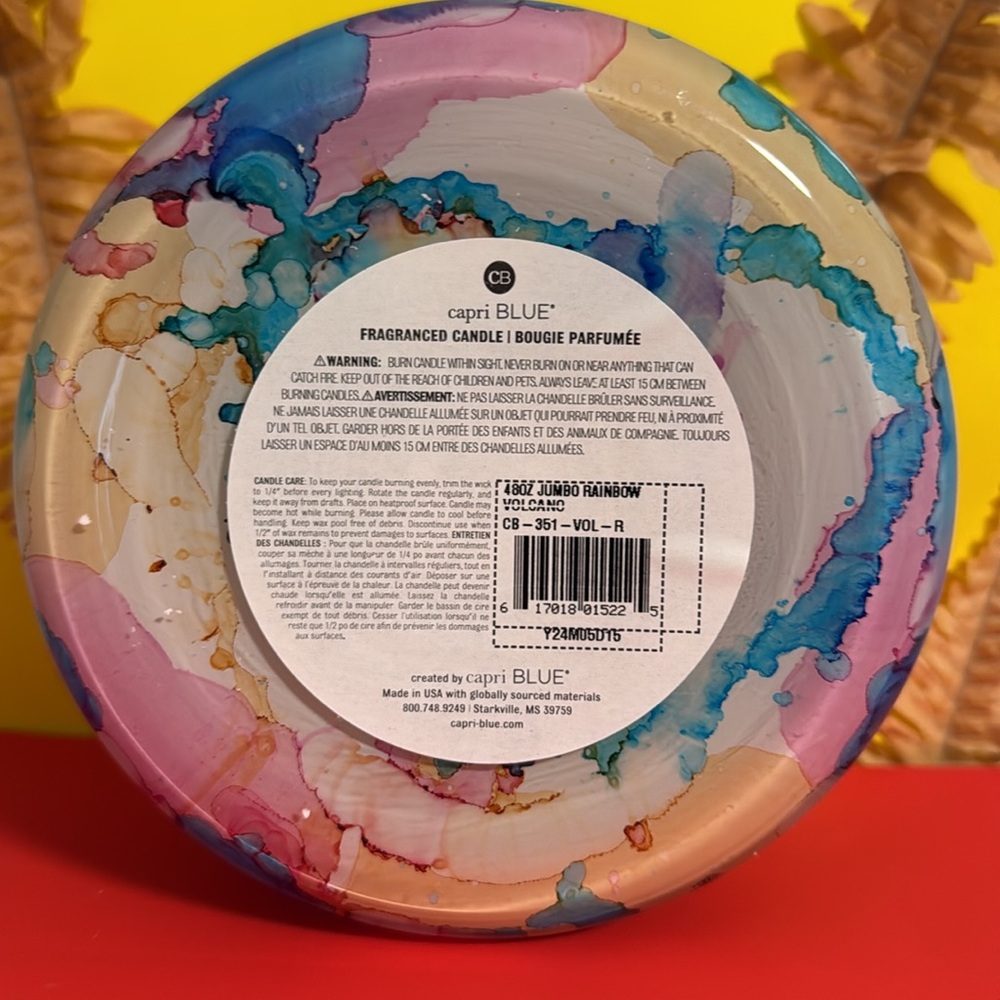 Capri Blue Volcano Candle -Tropical Fruits & Sugared Citrus Candle (48 Oz) - Picture 7 of 9
